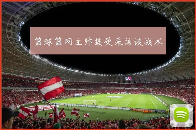 篮球篮网主帅接受采访谈战术